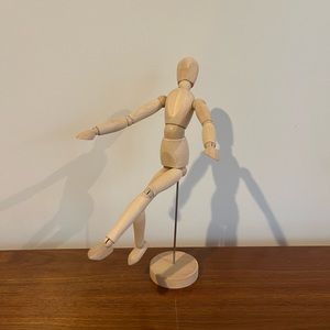 13” Wooden Artists Manikin